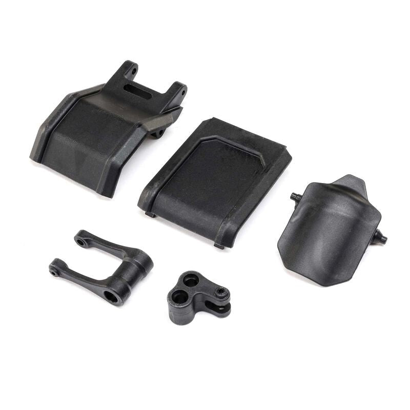 TLR LOSI LOS264001 Pull Rod Knuckle & Skid Plates: Promoto-MX (8319097897197)