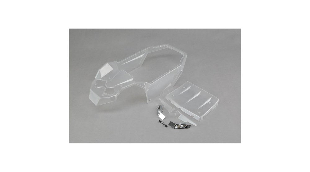 TLR LOSI LOS330002 Body Set Clear: Rock Rey (8319098749165)