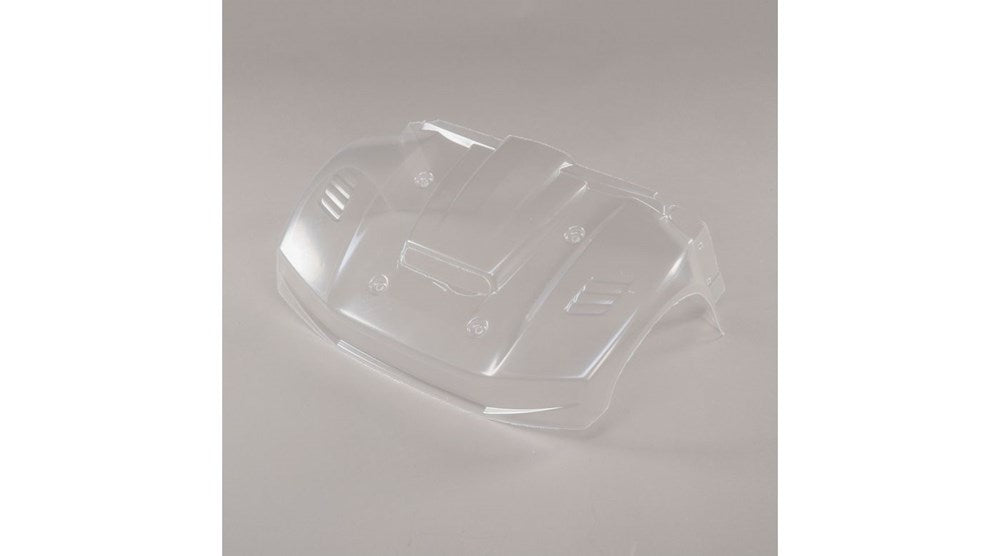 TLR LOSI LOS350005 Front Hood section Clear: 5ive-T 2.0 (8319099273453)