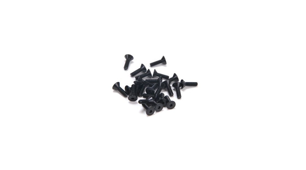 TLR LOSI LOSA6258 2-56 x 5/16" Flat Head Screws (24) (8319132926189)