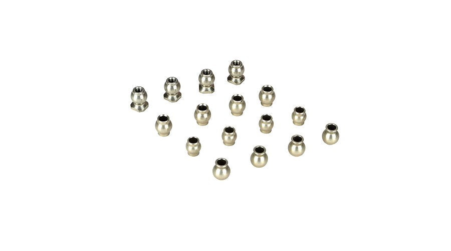TLR LOSI LOSB2187 Pivot Ball Set Hard Anodized(16): TEN (8319150784749)