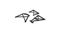 TLR LOSI LOSB2576 Rear Bumper Brace Set (3): 5TT (8319152718061)