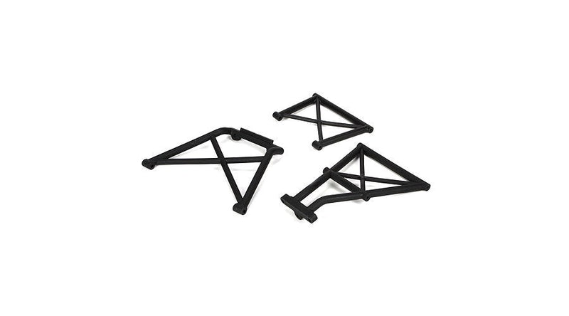 TLR LOSI LOSB2576 Rear Bumper Brace Set (3): 5TT - Hobby City NZ