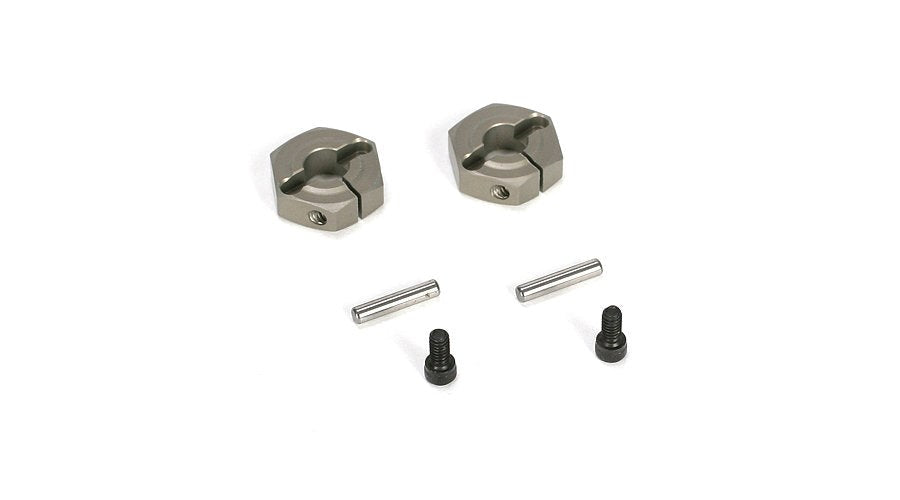 TLR LOSI LOSB3493 Aluminum Clamping Wheel Hex (2): TEN-SCTE (8319155110125)