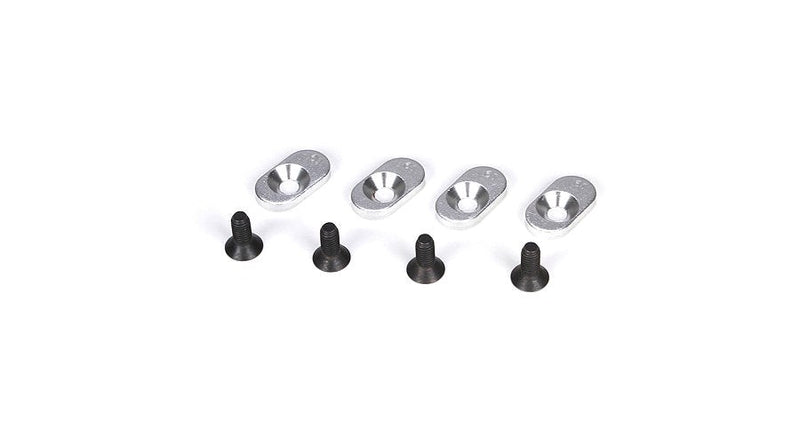 TLR LOSI LOSB5803 Engine Mount Inserts & Screws 18.5/58 (4): 5-T - Hobby City NZ