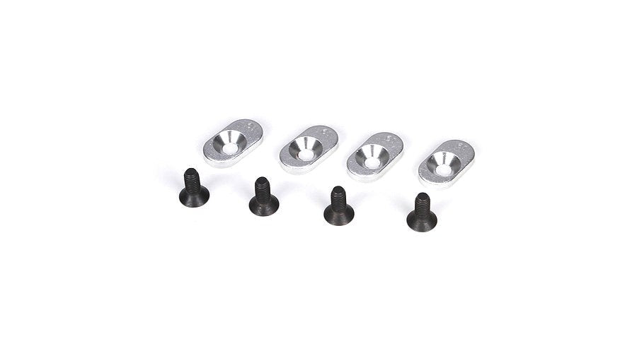 TLR LOSI LOSB5804 Engine Mount Inserts & Screws 19.5/58 (4): 5-T (8319159861485)