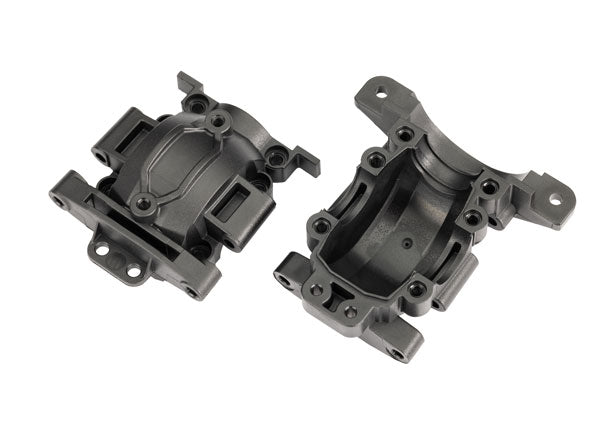 Traxxas 10729 Bulkhead Rear Upper & Lower (8873555165421)