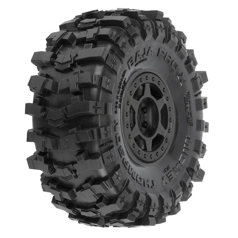 Proline PRO1021310 1/10 Baja ProX G8 F/R 1.9 MTD 12mm Blk Holcomb (2) (8319163826413)