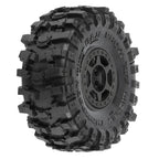Pro-Line Baja ProX G8 F/R 1.9in Mounted 12mm Black Holcomb RC Wheel & Tyre Set 1/10 Scale