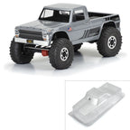 Pro-Line 1967 Ford F-100 Clear 12.3in Wheelbase Crawler RC Car Body 1/10 Scale