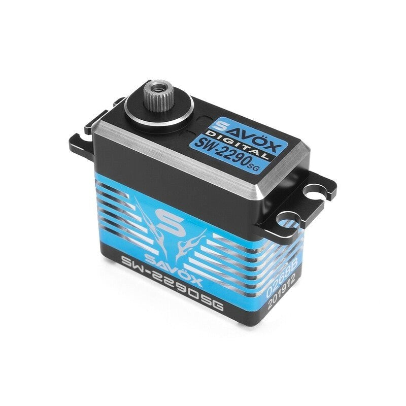 Savox SW-2290SG Brushless IP67 Water Proof Full CNC Servo 50kg/cm 0.13sec @ 7.4v 82g 40.3x20.2x38.7mm - Hobby City NZ