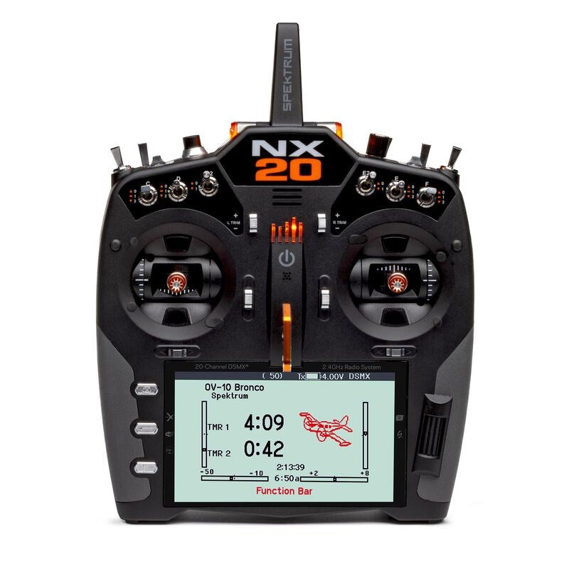 Spektrum SPMR20500 NX20 20 Channel DSMX Transmitter Only - Hobby City NZ