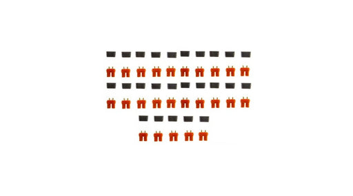 Spektrum SPMXCA313 IC3 Battery Connectors; Bulk (25) - Hobby City NZ