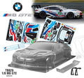 Team C TB829 1/8 GT 325mm WB Short Chassis M8 GTE (8319229133037)