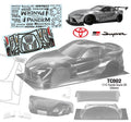 Team C TC002 1/10 Toyota Supra GR 200mm Wide WB 258mm (8319229231341)