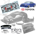 Team C TC013 1/10 TOYOTA MARK II CHASER  195MM (8319232016621)