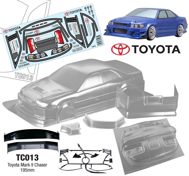 Team C TC013 1/10 TOYOTA MARK II CHASER  195MM (8319232016621)
