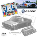 Team C VW Caddy 190mm RedBull Decal Sheet RC Car Body 1/10 Scale