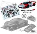 Team C Mclaren P1 GTR 190mm Senna Decal Sheet RC Car Body 1/10 Scale