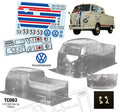 Team C TC063 1/10 Volkswagen Combi Pick Up 190mm Wide (8319237161197)