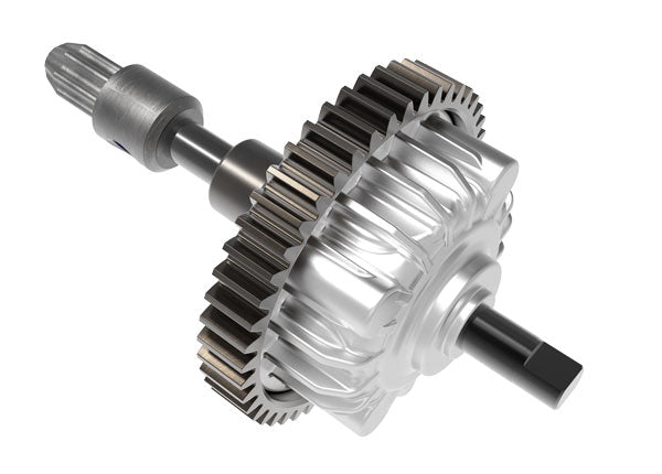 Traxxas 10760R Differential Kit Center with Steel Spur (8873556213997)