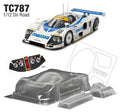 Team C TC787 1/12 Pan Car Clear Body MAZDA 787 (8319243288813)