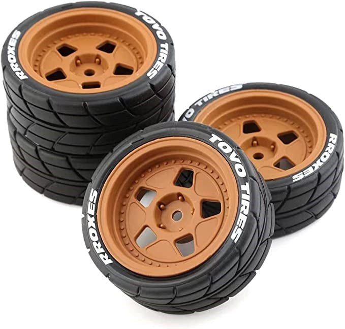 Team C Hoonicorn Brown Set RC Tyre 1/10 Scale