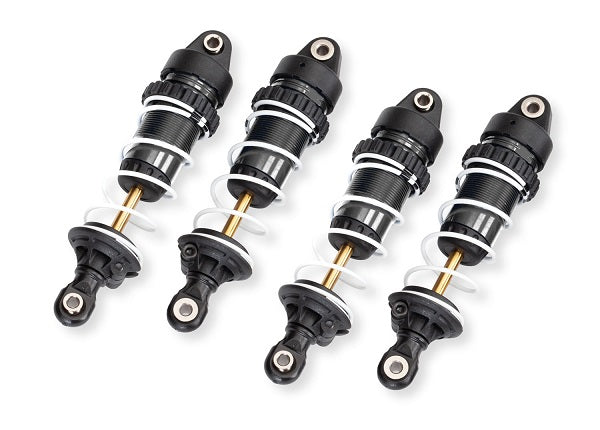 Traxxas 10765-GRAY PTFE Aluminum Mini GTR Long Shocks & Springs (4) (9070145306861)
