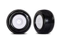 Traxxas White Dished Wheels with Response Pro Tyres RC Wheel & Tyre Set