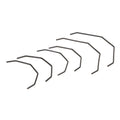 TLR LOSI TLR334025 Sway Bar Set Thick Front/Rear: SCTE/2.0 (8319272452333)