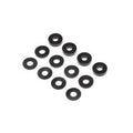TLR LOSI TLR336007 M3 x 6.5mm Aluminum Washer ball stud shim Set Black (4ea of 0.51 & 2mm) (8319274156269)
