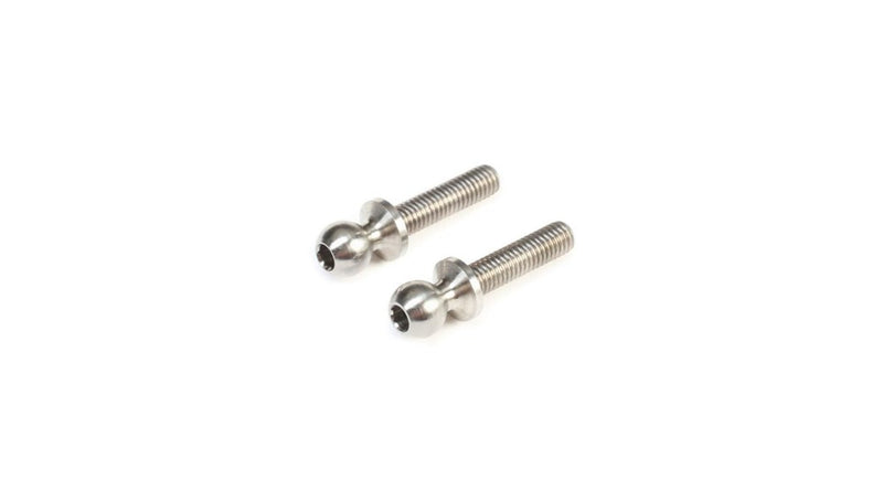 TLR LOSI TLR336008 Ball Stud 4.8 x 12mm Titanium (2) - Hobby City NZ