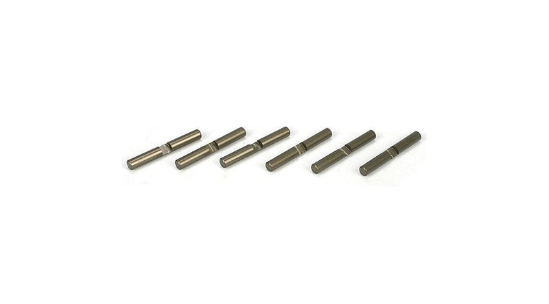 TLR LOSI TLR3501 Differential Shaft Set Aluminum (6): 8B 8T 2.0 - Hobby City NZ
