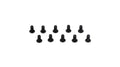 TLR LOSI TLR5901 Button Head Screws M3 x 6mm (10) (8319278678253)