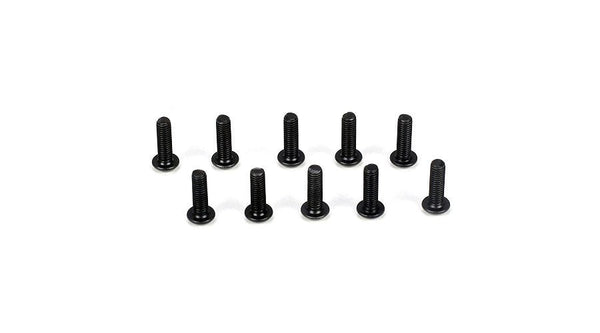 Team Losi Racing Button Head Screws M3 x 10mm RC Screw Set - TLR5903