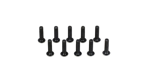Team Losi Racing Button Head Screws M3 x 12mm RC Screw Set - TLR5904
