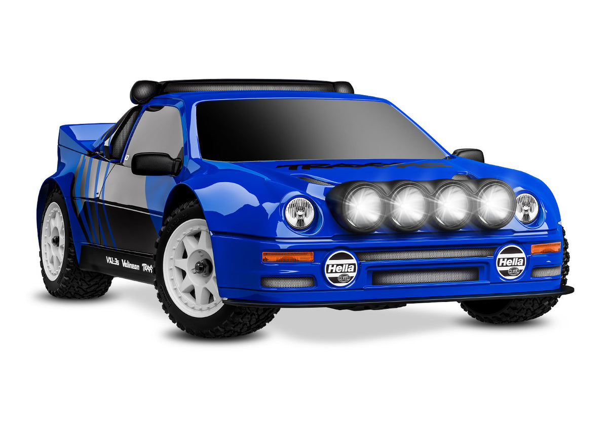 Traxxas Mini Rally VXL Ford RS200 RC Rally Car 1/10 Scale - 108046-1 - TRX108046-1-BLUE