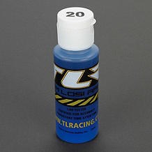 Team Losi Racing Silicone Oil 20Wt 195CST 2oz RC Shock Oil - TLR74002