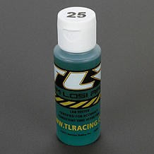Team Losi Racing Silicone Oil 25Wt 250CST 2oz RC Shock Oil - TLR74004