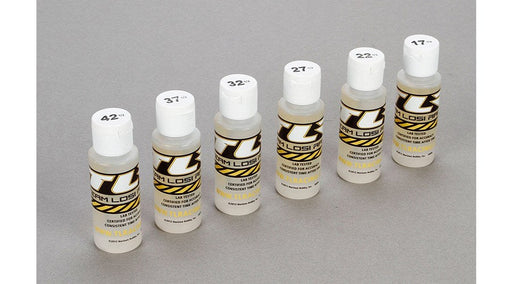 TLR LOSI TLR74019 Shock Oil 6Pk17.522.527.532.537.542.5 - Hobby City NZ