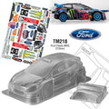 Team C TM218-KB 1/10 Mini Ford Fiesta WRX Ken Block Decal Sheet WB 210mm Width 165mm (8319285559533)