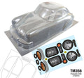 Team C MINI Porsche 356 RC Car Body 1/10 Scale
