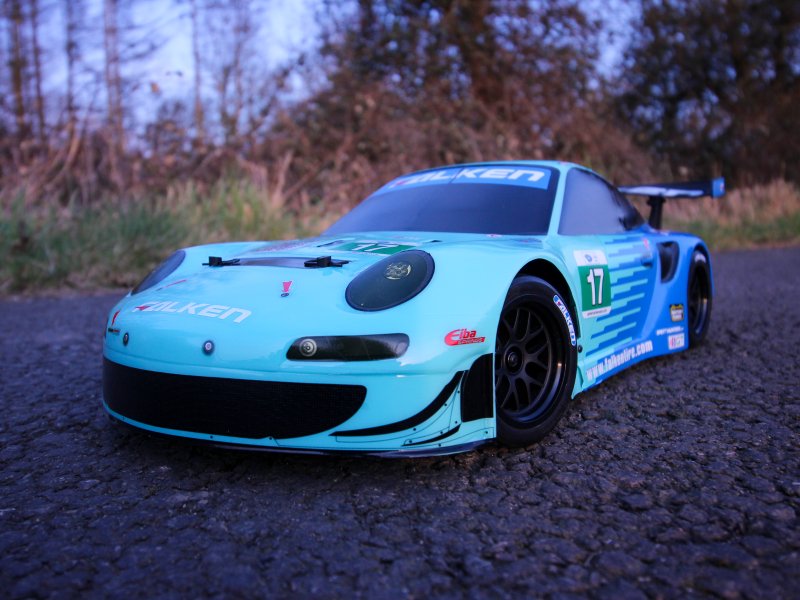 HPI Racing Porsche GT3 RSR RC Car Body (3)