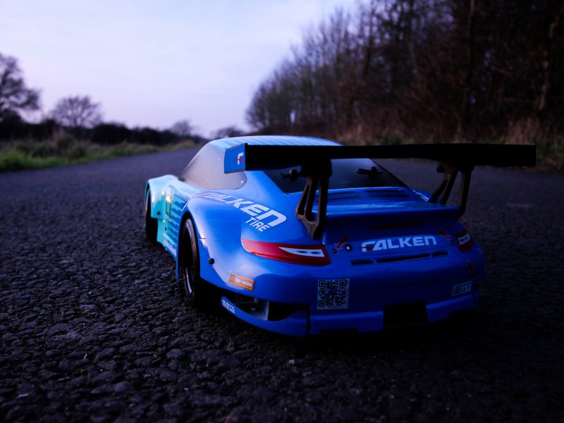 HPI Racing Porsche GT3 RSR RC Car Body (2)