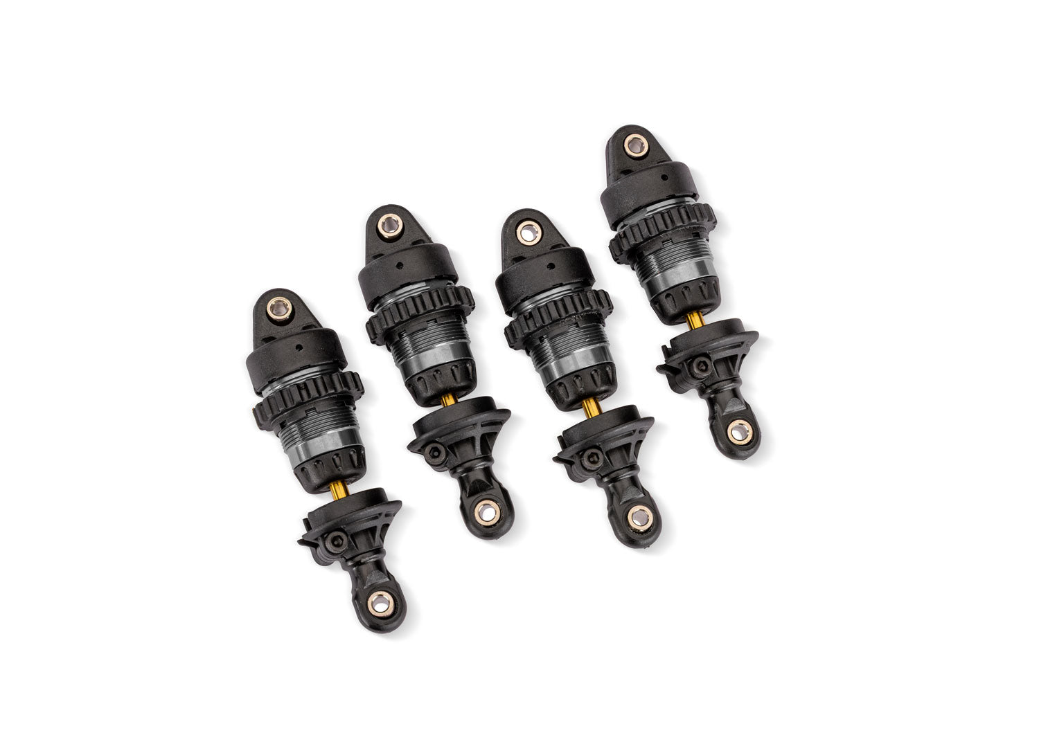 Traxxas Aluminium Mini GTR Short RC Shock Absorber (Set of 4)