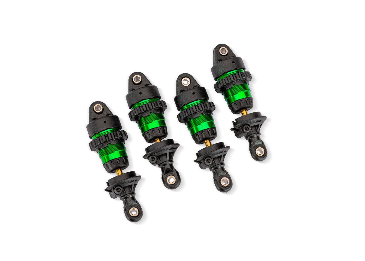 Traxxas Green Aluminium Mini GTR Short RC Shock Absorber (4)