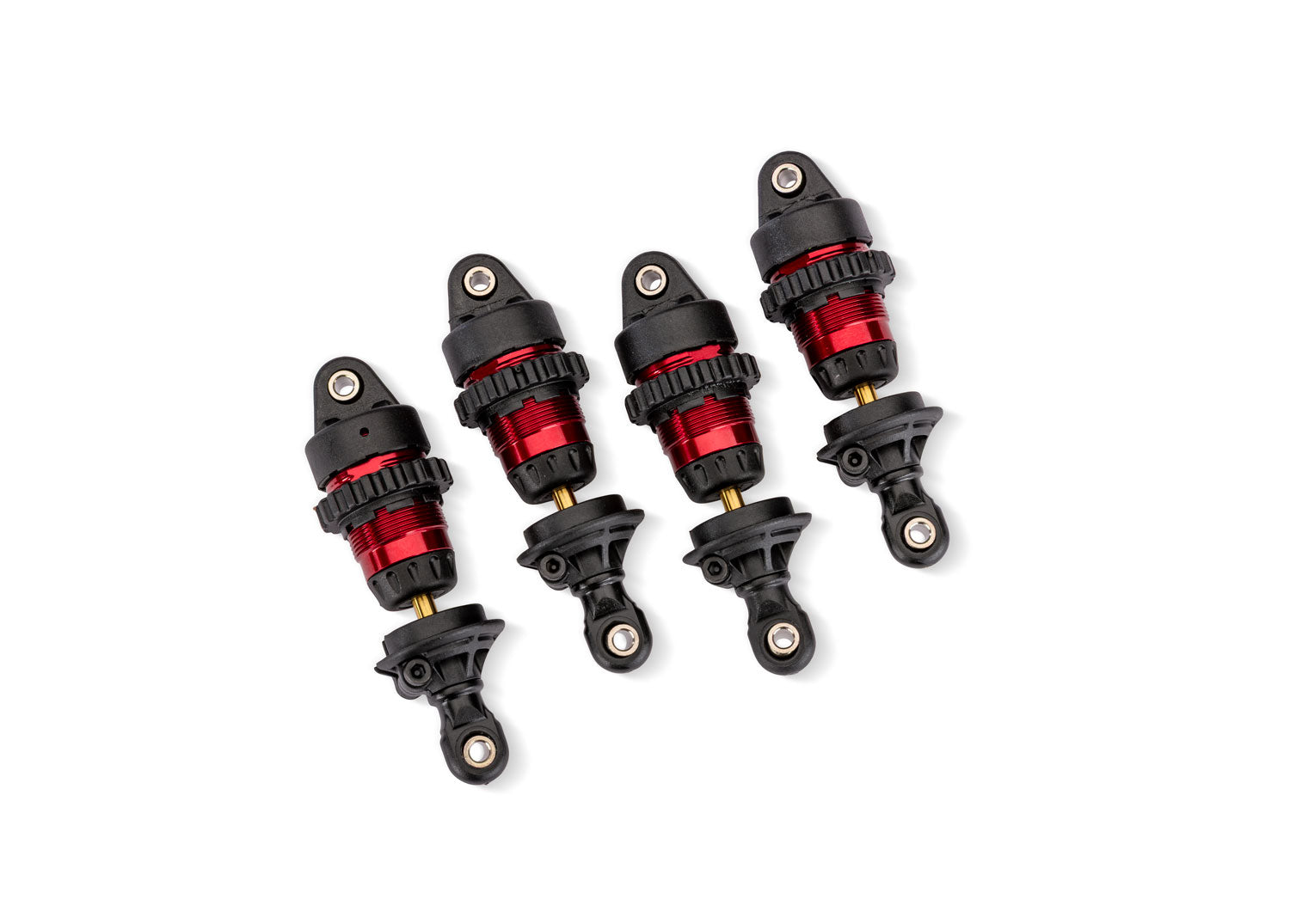 Traxxas Red Aluminium Mini GTR Short RC Shock Absorber (4)
