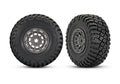 Traxxas 1.4in Grey BFG Mud-Terrain RC Wheel & Tyre Set