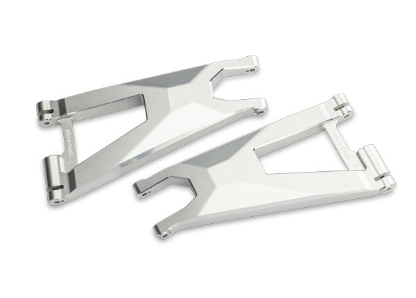 Traxxas 10930X-SLVR Sand Car Aluminum Lower Front  Arms (L&R) (9070146912493)