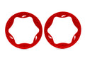 Traxxas 10948-BLUE 4.3 Funco Rear Beadlock Rings (2) (9070147502317)